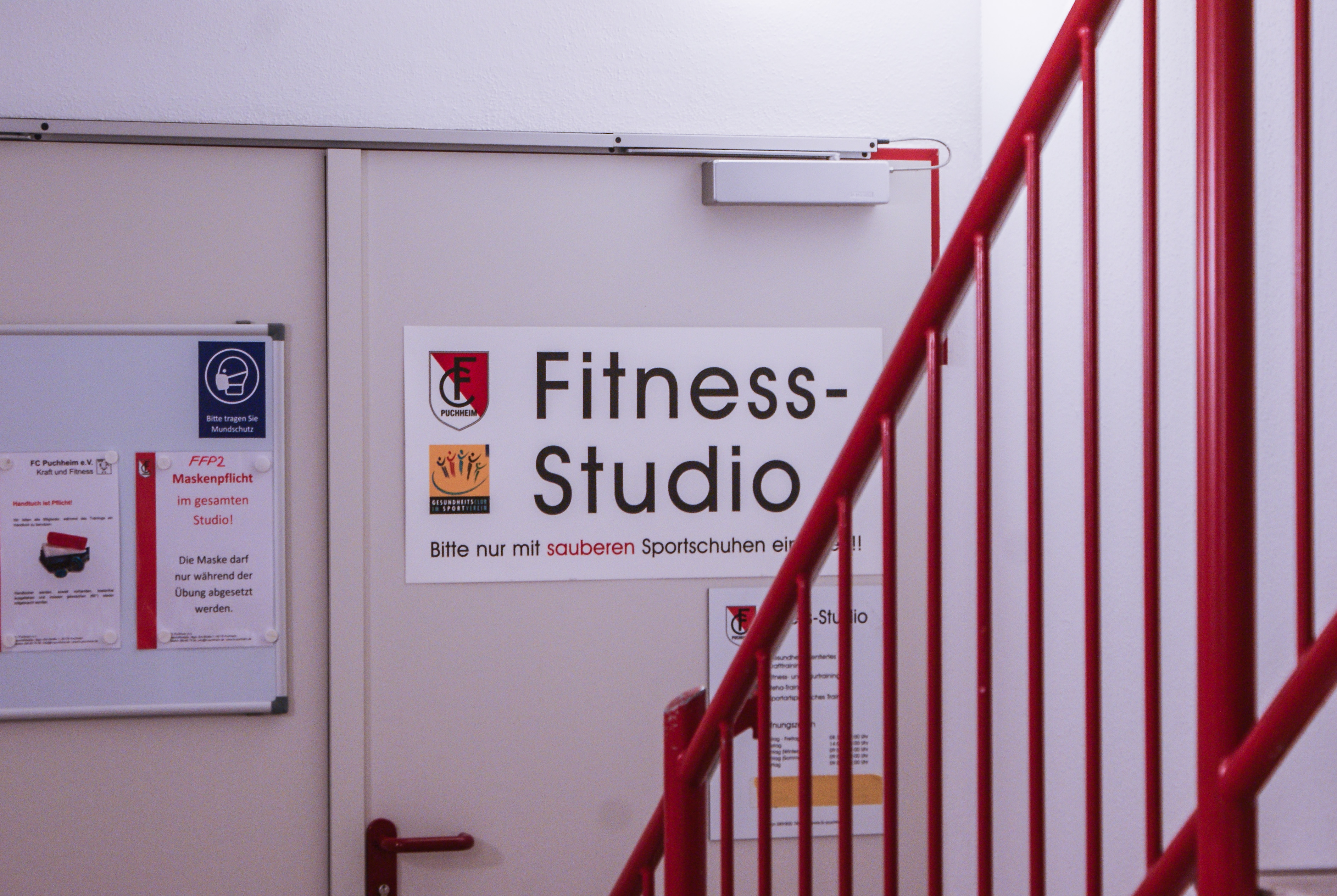 Eingangsbereich des Studios