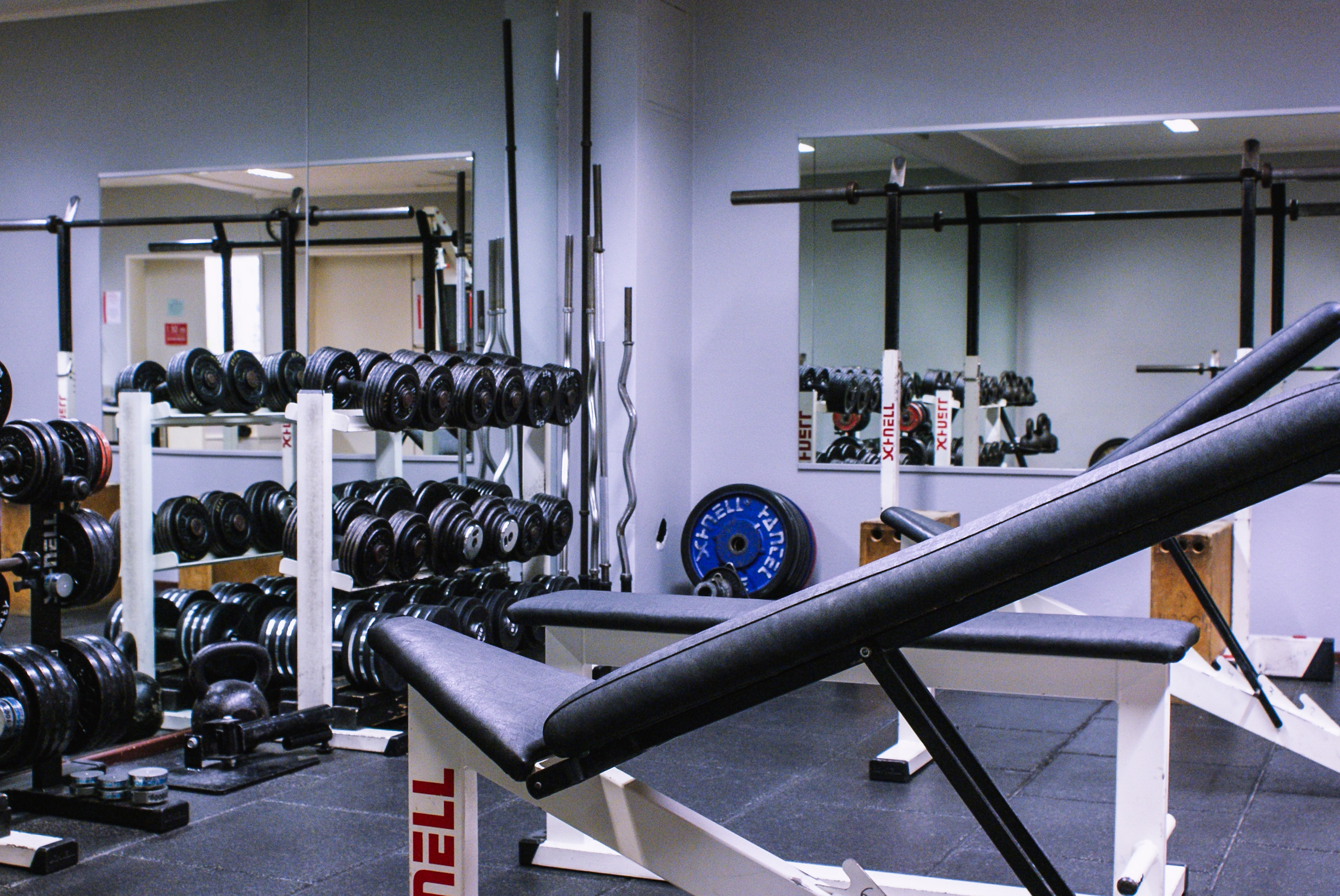 Trainingsfläche im Studio